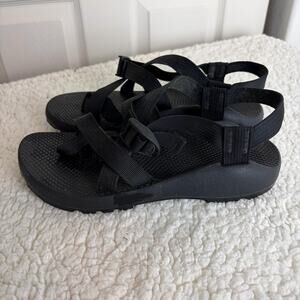 Chaco Womens Z Cloud Sandals Size 10 Black Hiking Outdoor Water
